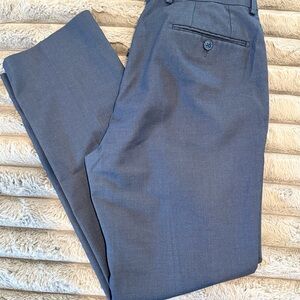 Calvin Klein Men's Gray Dress Pants